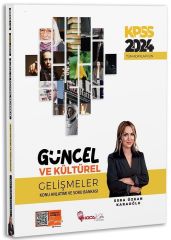 Hoca Kafası 2024 KPSS Güncel ve Kültürel Gelişmeler Konu Anlatımı ve Soru Bankası Çözümlü - Esra Özkan Karaoğlu Hoca Kafası Yayınları