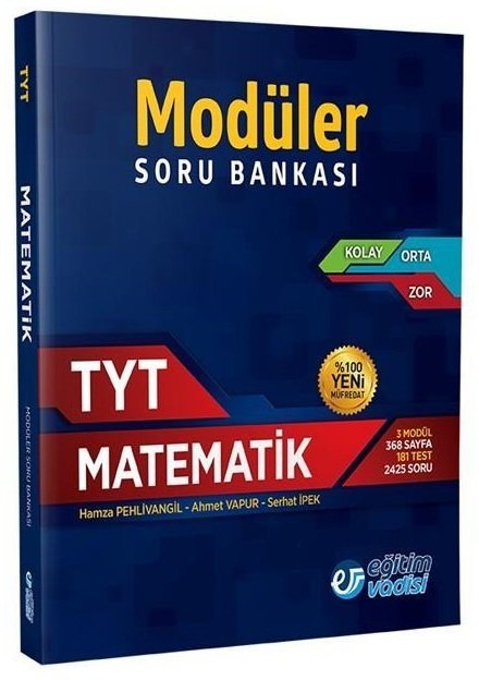 SÜPER FİYAT - Eğitim Vadisi YKS TYT Matematik Modüler Soru Bankası Eğitim Vadisi Yayınları