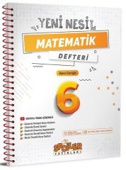 Spoiler 6. Sınıf Matematik Yeni Nesil Defteri Spoiler Yayınları