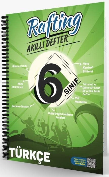 FikriBilim 6. Sınıf Türkçe Rafting Akıllı Defter FikriBilim Yayınları