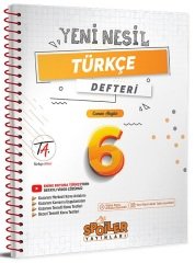 Spoiler 6. Sınıf Türkçe Yeni Nesil Defteri Spoiler Yayınları