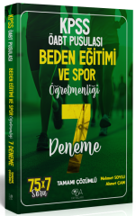 CBA Yayınları ÖABT Beden Eğitimi ve Spor Öğretmenliği 7 Deneme Çözümlü - Mehmet Soylu, Ahmet Çam CBA Yayınları