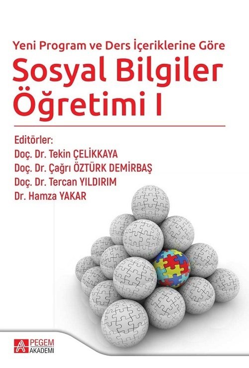 Pegem Yeni Program ve Ders İçeriklerine Göre Sosyal Bilgiler Öğretimi-1 Pegem Akademi Yayınları