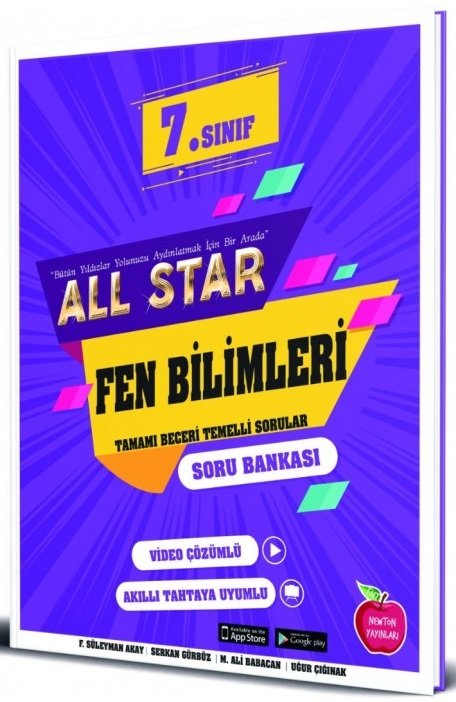 Newton 7. Sınıf Fen Bilimleri All Star Soru Bankası Newton Yayınları