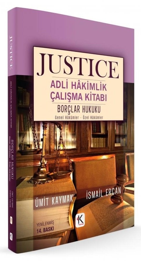 Kuram Justice Adli Hakimlik Çalışma Kitabı Borçlar Hukuku Kuram Kitap