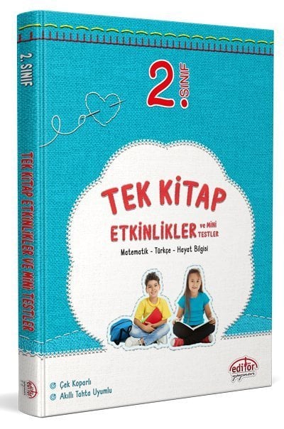 Editör 2. Sınıf Tüm Dersler Tek Kitap Etkinlikler ve Mini Testler Editör Yayınları