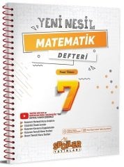 Spoiler 7. Sınıf Matematik Yeni Nesil Defteri Spoiler Yayınları