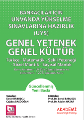 Akademi Bankacılar için Ünvanda Yükselme Sınavlarına Hazırlık Genel Yetenek Genel Kültür Akademi Consulting Yayınları