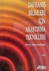 Hatiboğlu Davranış Bilimleri için Araştırma Teknikleri - Selim Hovardaoğlu Hatiboğlu Yayıncılık