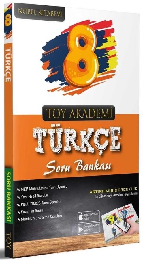 Toy Akademi 8. Sınıf Türkçe Soru Bankası Toy Akademi Yayınları