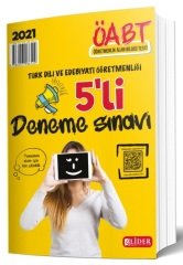 SÜPER FİYAT - Lider 2021 ÖABT Türk Dili ve Edebiyatı Öğretmenliği 5 Deneme Dijital Çözümlü Lider Yayınları