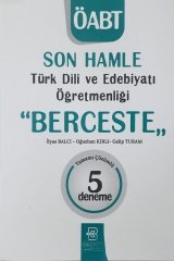 Birdem ÖABT Türk Dili ve Edebiyatı Öğretmenliği BERCESTE 5 Deneme Çözümlü Birdem Yayıncılık