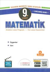 Derece 9. Sınıf Matematik Üçgenler ve Veri Soru Bankası Derece Yayınları