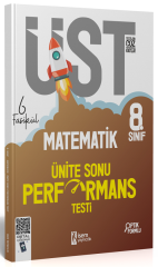 İsem 8. Sınıf Matematik ÜST Ünite Sonu Performans Testi 6 Fasikül İsem Yayıncılık