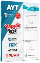 Puan YKS AYT Fizik Yaprak Test Puan Yayınları