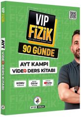 Vip Fizik YKS AYT 90 Günde AYT Kampı Video Ders Kitabı - Kemal Coşkun Vip Fizik Yayınları