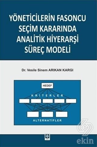 Ekin Yöneticilerin Fasoncu Seçim Kararında Analitik Hiyerarşi Süreç Modeli - Vesile Sinem Arıkan Kargı Ekin Yayınları