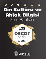 Yeniyorum 8. Sınıf LGS Din Kültürü ve Ahlak Bilgisi Oscar Soru Bankası Yeniyorum Yayınları