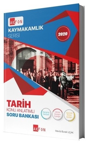 Akfon 2020 Kaymakamlık Tarih Konu Anlatımlı Soru Bankası Akfon Yayınları