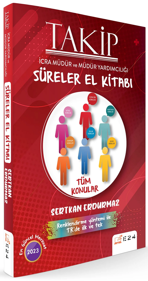 E24 Yayınları İcra Müdür ve Yardımcılığı Süreler Tüm Konular El Kitabı E24 Yayınları