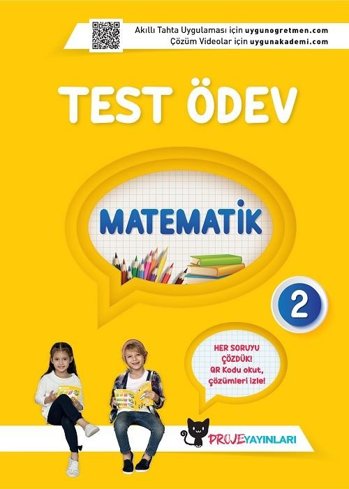 Sadık Uygun 2. Sınıf Matematik Test Ödev Sadık Uygun Yayınları