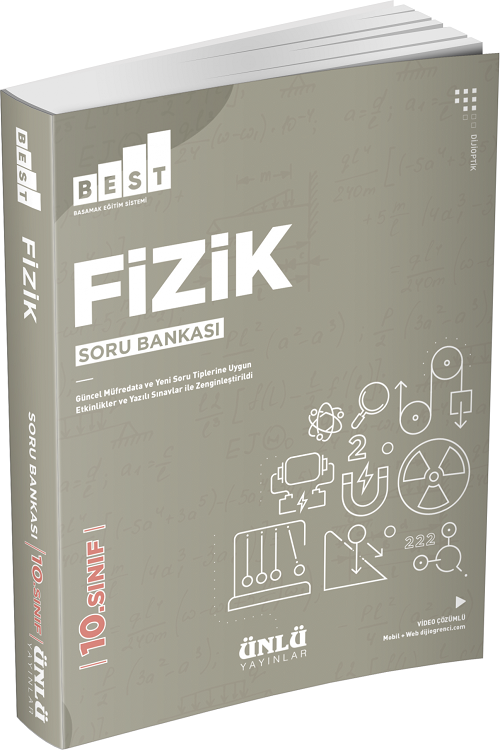 Ünlü 10. Sınıf Fizik BEST Soru Bankası Ünlü Yayınları