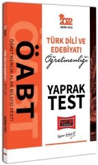 Yargı 2022 ÖABT Türk Dili ve Edebiyatı Öğretmenliği Yaprak Test Yargı Yayınları