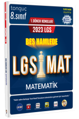 Tonguç 2023 8. Sınıf LGS Matematik 5 Hamlede 1. Dönem Konuları Tonguç Akademi