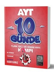 Benim Hocam YKS AYT 10 Günde Türk Dili ve Edebiyatı Kampı Kadir Gümüş Benim Hocam Yayınları