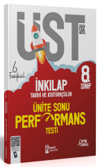 İsem 8. Sınıf TC İnkılap Tarihi ve Atatürkçülük ÜST Ünite Sonu Performans Testi 6 Fasikül İsem Yayıncılık