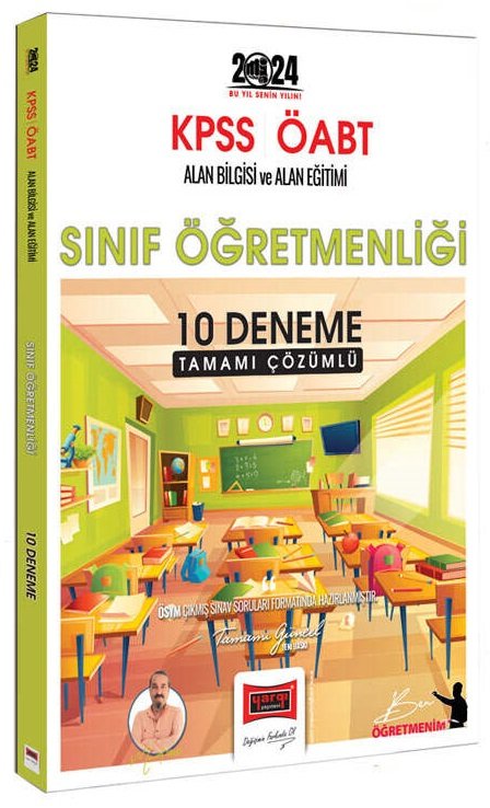 Yargı 2024 ÖABT Sınıf Öğretmenliği 10 Deneme Çözümlü Yargı Yayınları