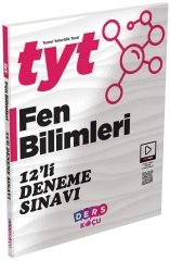 Ders Koçu YKS TYT Fen Bilimleri 12 li Deneme Ders Koçu Yayınları