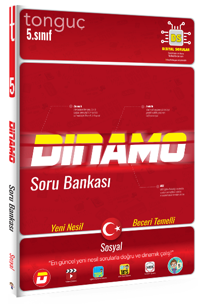 Tonguç 5. Sınıf Sosyal Bilgiler Dinamo Soru Bankası Tonguç Akademi