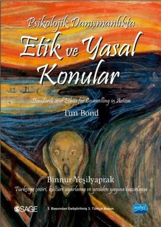 Nobel Psikolojik Danışmanlıkta Etik ve Yasal Konular - Binnur Yeşilyaprak Nobel Akademi Yayınları