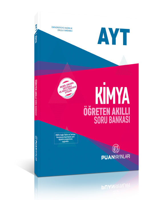 Puan YKS AYT Kimya Akıllı Öğreten Soru Bankası Puan Yayınları