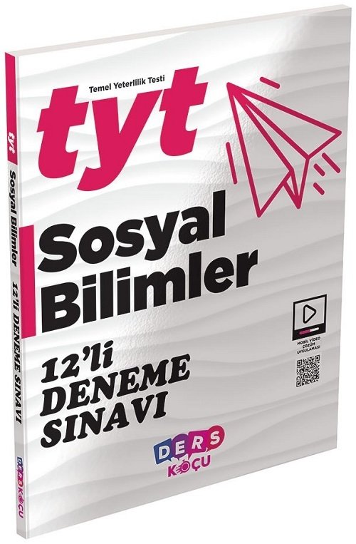 Ders Koçu YKS TYT Sosyal Bilimler 12 li Deneme Ders Koçu Yayınları