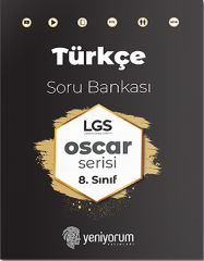 Yeniyorum 8. Sınıf LGS Türkçe Oscar Soru Bankası Yeniyorum Yayınları