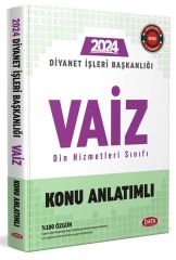 Data 2024 GYS DİB Diyanet İşleri Başkanlığı Vaiz Konu Anlatımlı Görevde Yükselme Data Yayınları