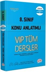 Editör 8. Sınıf VIP Tüm Dersler Konu Anlatımlı Mavi Kitap Editör Yayınları