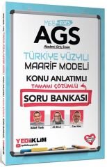 Yediiklim 2025 MEB-AGS Türkiye Yüzyılı Maarif Modeli Konu Anlatımlı Soru Bankası Çözümlü - Bülent Tanık, Ali Birol, Can Köni Yediiklim Yayınları