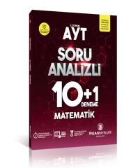 Puan YKS AYT Matematik Soru Analizi 10+1 Deneme Puan Yayınları