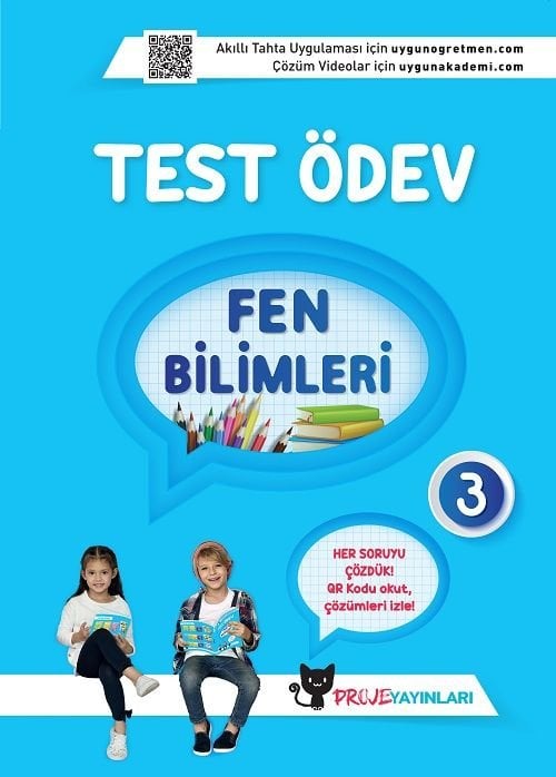 Sadık Uygun 3. Sınıf Fen Bilimleri Test Ödev Sadık Uygun Yayınları