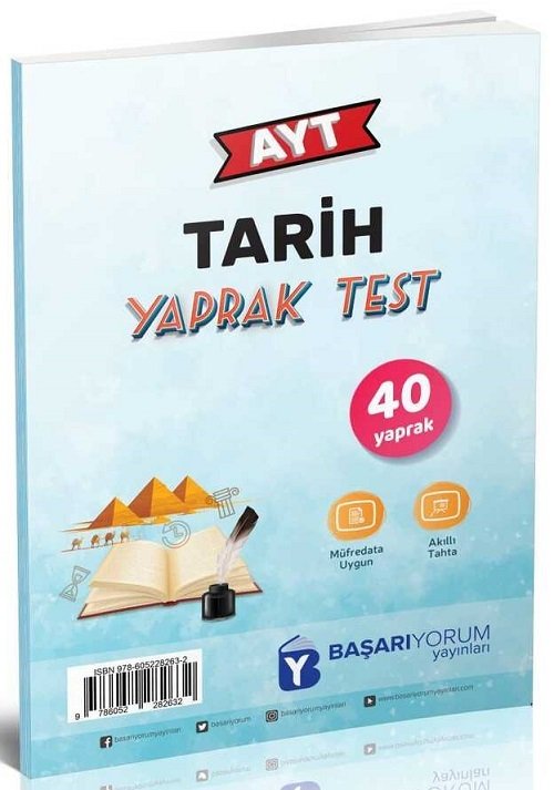 Başarıyorum YKS AYT Tarih 40 Yaprak Test Başarıyorum Yayınları