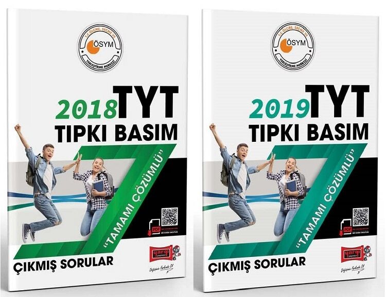 SÜPER FİYAT - Yargı 2018+2019 YKS TYT Tıpkı Basım Çıkmış Sorular 2 li Set Yargı Yayınları