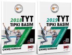 SÜPER FİYAT - Yargı 2018+2019 YKS TYT Tıpkı Basım Çıkmış Sorular 2 li Set Yargı Yayınları