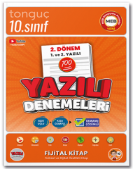 Tonguç  10. Sınıf Tüm Dersler 2. Dönem 1. Yazılı ve 2. Yazılı Denemeleri Tonguç Akademi