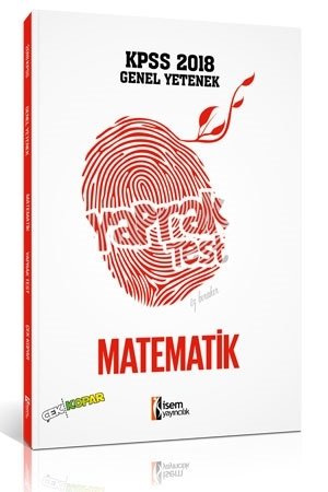 SÜPER FİYAT - İsem 2018 KPSS Matematik Yaprak Test Çek Kopart İsem Yayınları