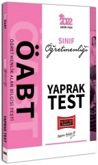 Yargı 2022 ÖABT Sınıf Öğretmenliği Yaprak Test Yargı Yayınları