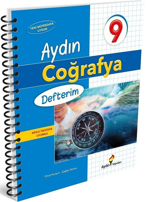 Aydın 9. Sınıf Coğrafya Defterim Aydın Yayınları