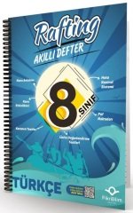 FikriBilim 8. Sınıf Türkçe Rafting Akıllı Defter FikriBilim Yayınları